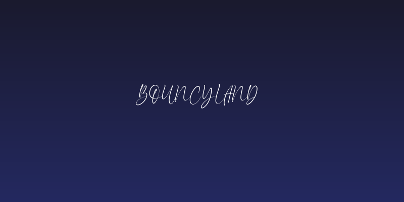 Bouncyland Social Header
