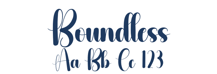 Boundless Font Preview