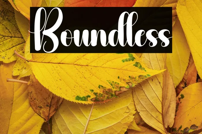 Boundless Example 1