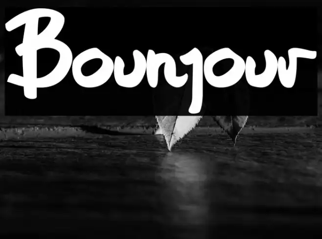Bounjour Example 1