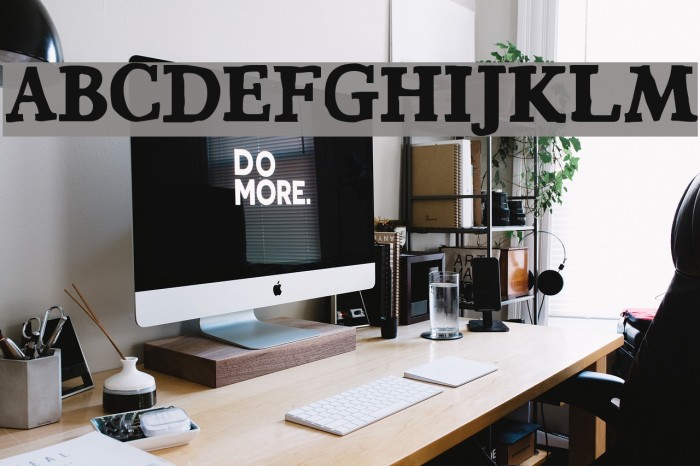 Bountiful Font examples