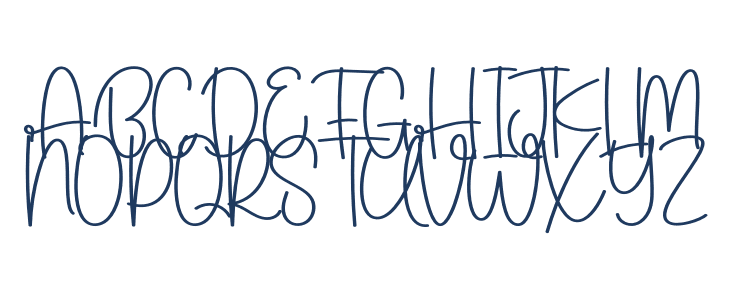 Bounty Cute Uppercase
