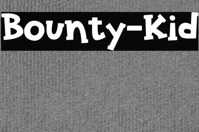 Bounty-Kid Font examples