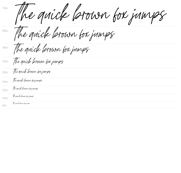 Bourdos PERSONAL USE ONLY Italic Waterfall