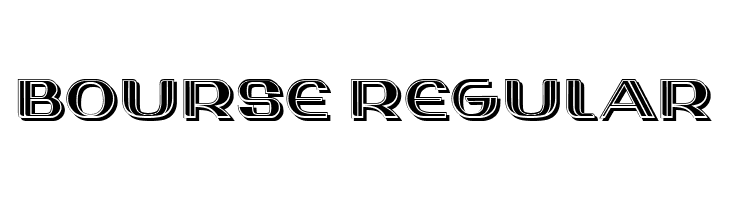Bourse Regular  Frei Schriftart Herunterladen