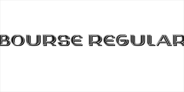 Bourse Regular Logo