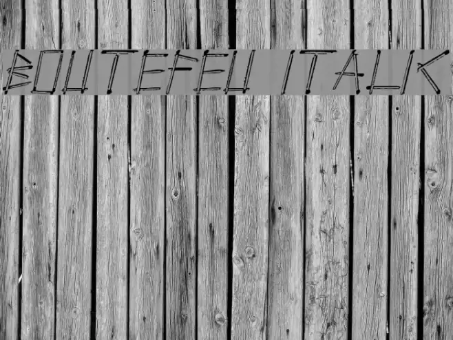 Boutefeu Italic Font examples