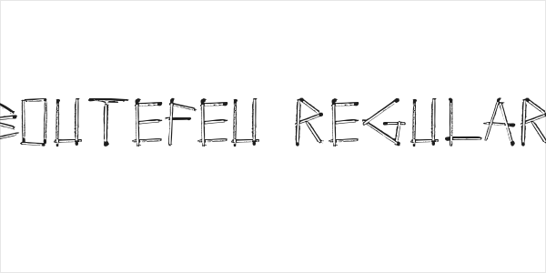 Boutefeu Regular Logo