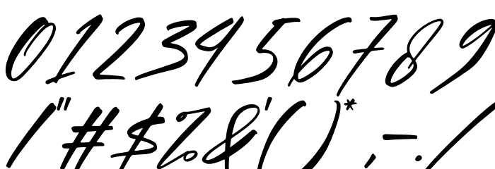 Boutique Italic Font OTHER CHARS