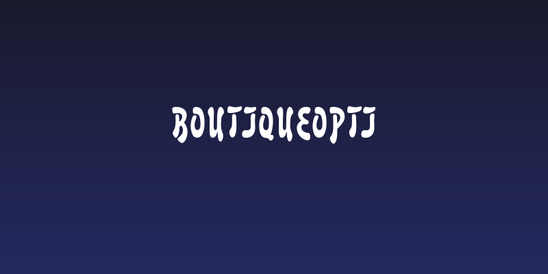 BoutiqueOpti Social Header