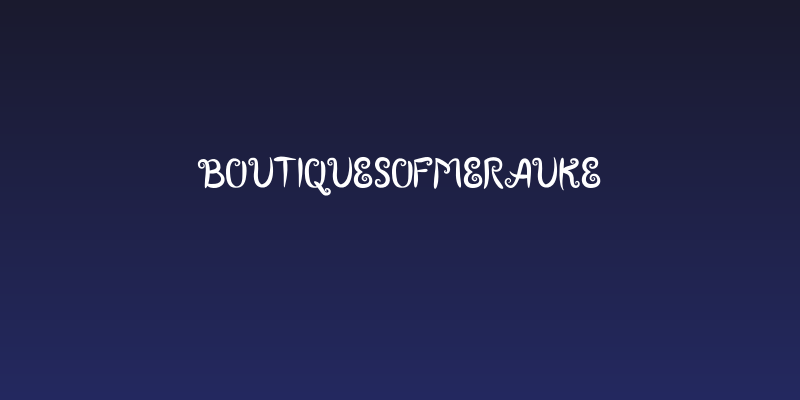 BoutiquesofMerauke Social Header