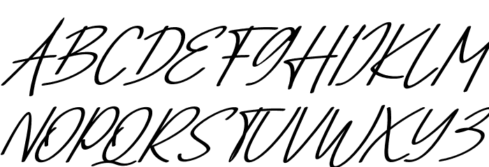 BovenDigoelFREE Font UPPERCASE