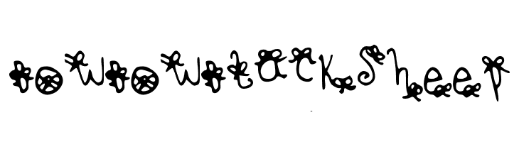 BowBowBlackSheep 字体