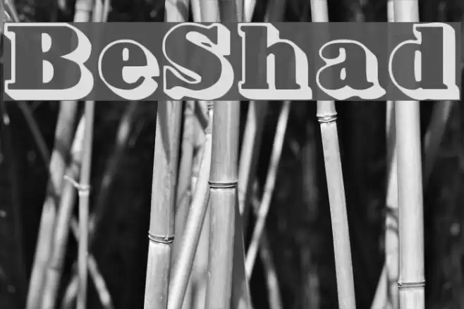 BowersShadow Font examples