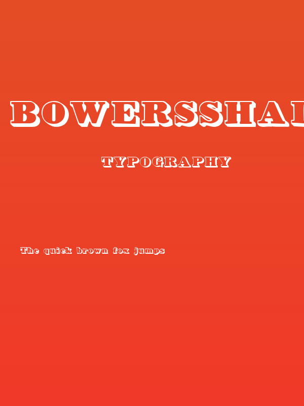 BowersShadow Poster