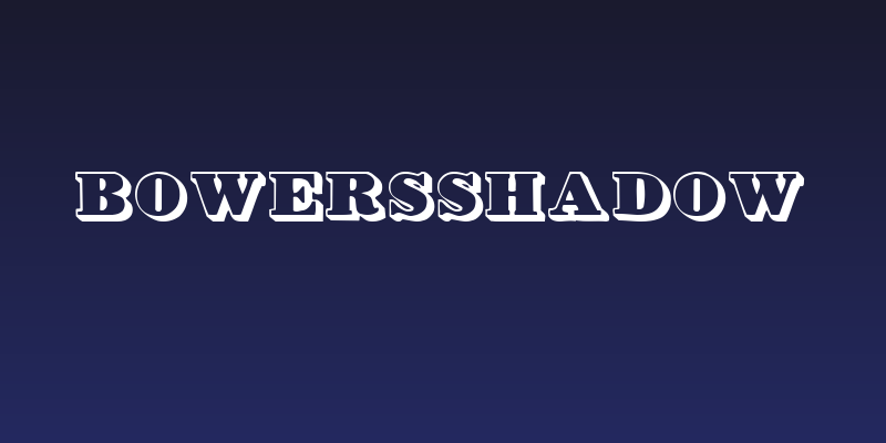 BowersShadow Social Header