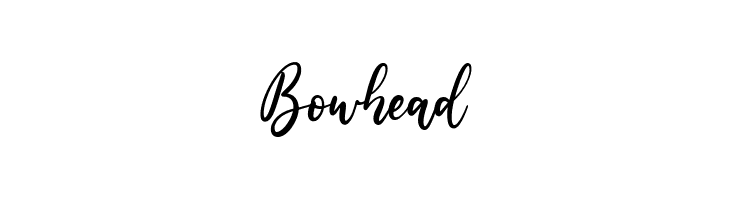 Bowhead  Frei Schriftart Herunterladen