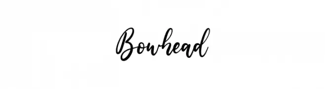 Bowhead  Descarca Fonturi Gratis