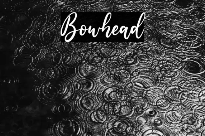 Bowhead Font examples