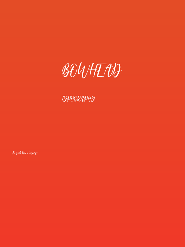 Bowhead Poster