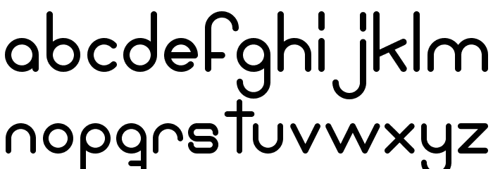 Bowhouse Black Font LOWERCASE