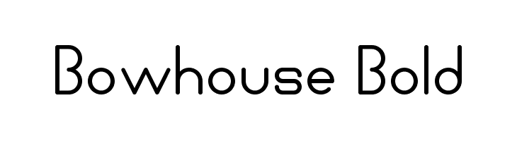 Bowhouse Bold Font
