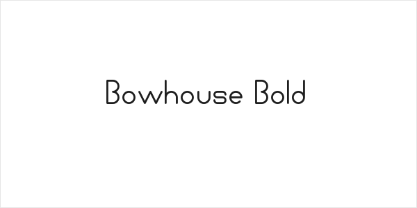 Bowhouse Bold Logo