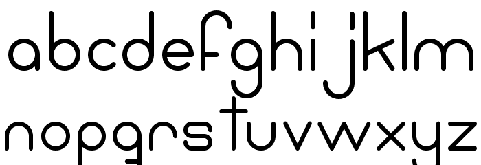 Bowhouse Bold Font LOWERCASE