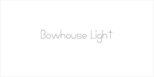 Bowhouse Light Logo