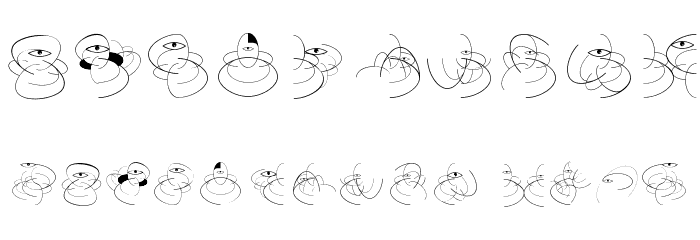 Bowing Font OTHER CHARS