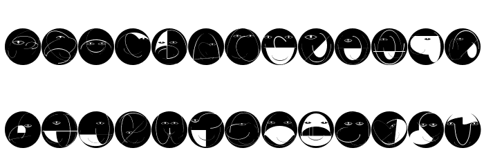 BowingInverse Font LOWERCASE