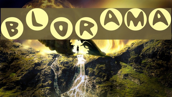 BowlORama Font examples