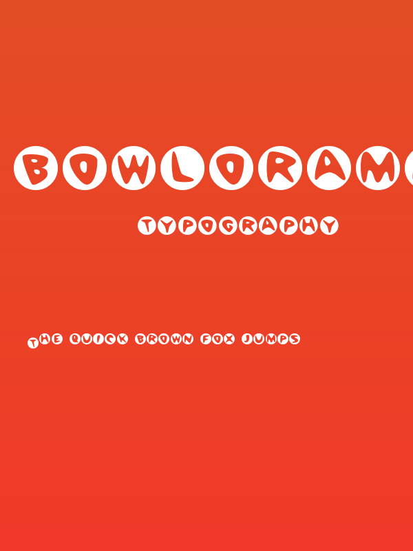 BowlORama Poster