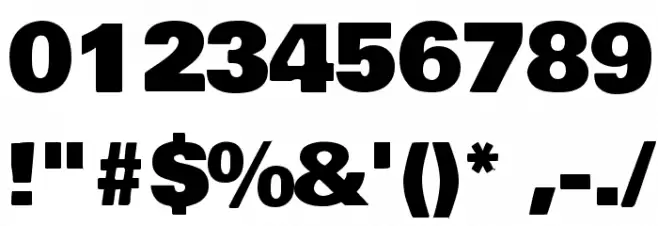 Bowlby One Font OTHER CHARS
