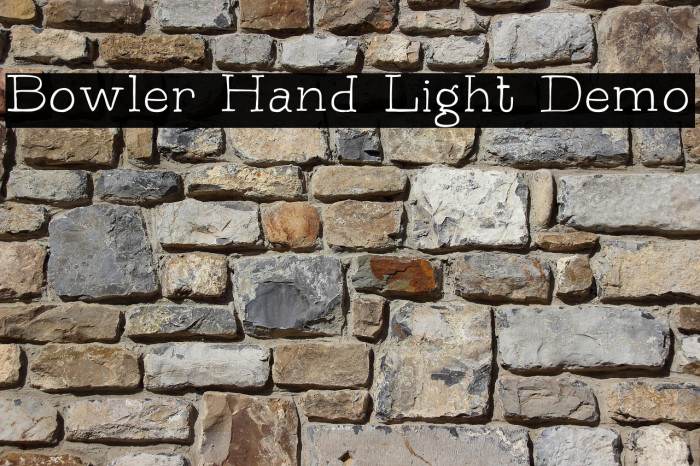 Bowler Hand Light Demo Example 2