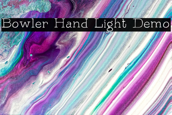 Bowler Hand Light Demo Example 3