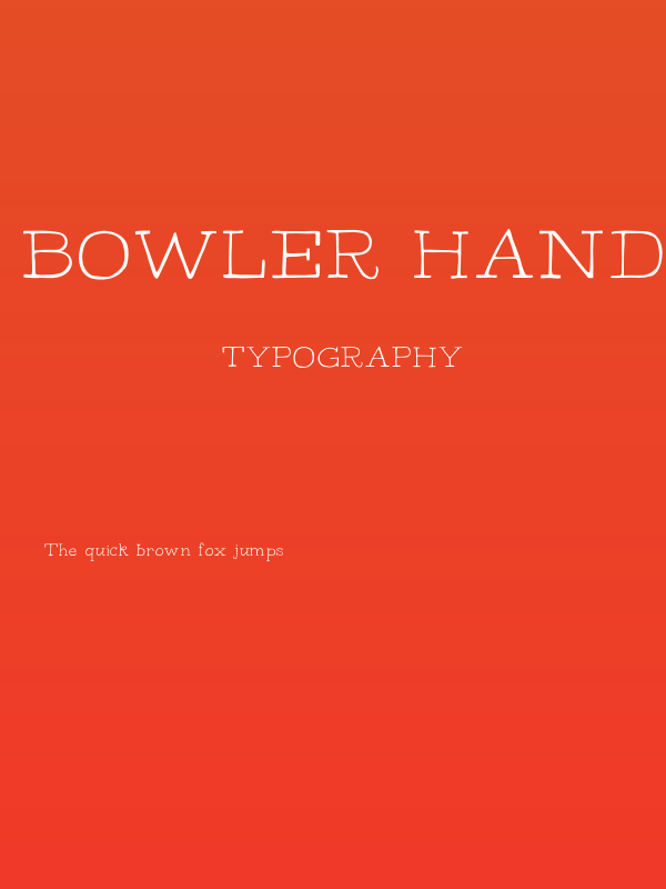 Bowler Hand Light Demo Poster