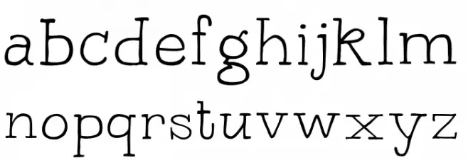 Bowler Hand Light Demo 字体 小写