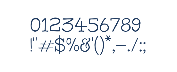 Bowler Hand Regular Demo Other Characters