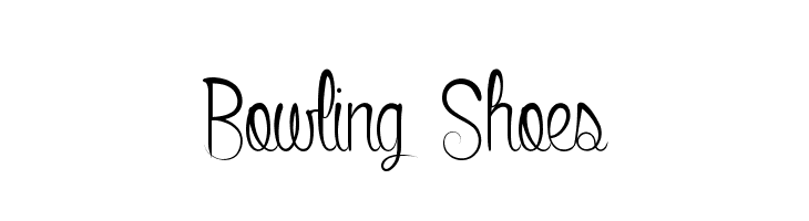 Bowling Shoes  Скачать бесплатные шрифты