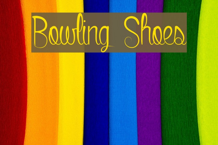 Bowling Shoes Example 2