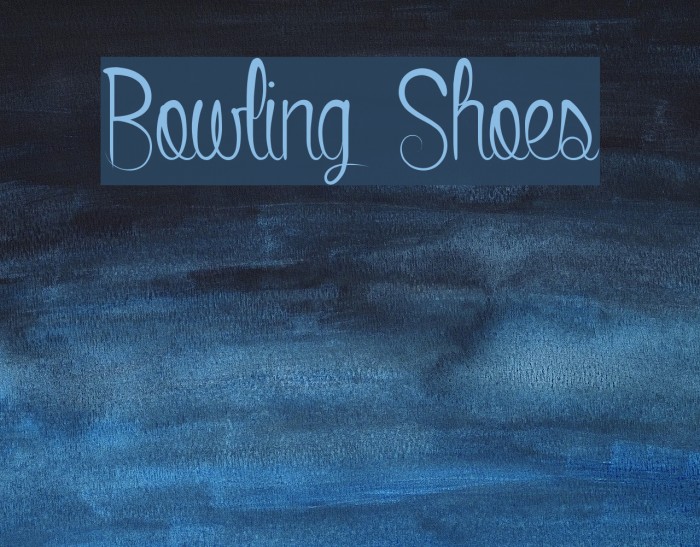 Bowling Shoes Example 3