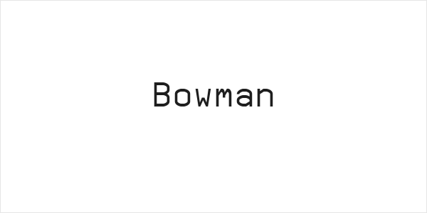 Bowman Logo