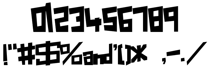Box-Clever Font OTHER CHARS