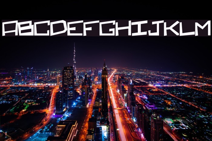 Box-Clever Font examples