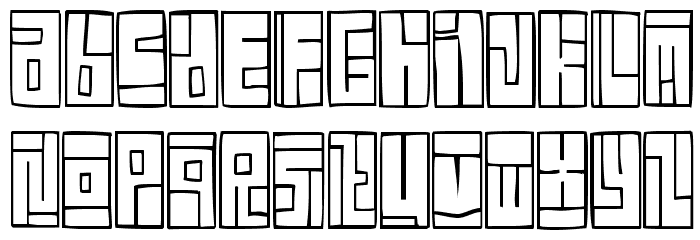 Box Font Font LOWERCASE
