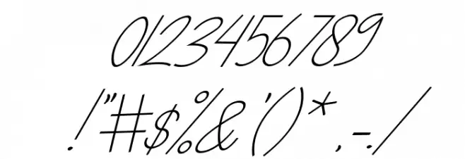 Box Spagethy Italic Font OTHER CHARS