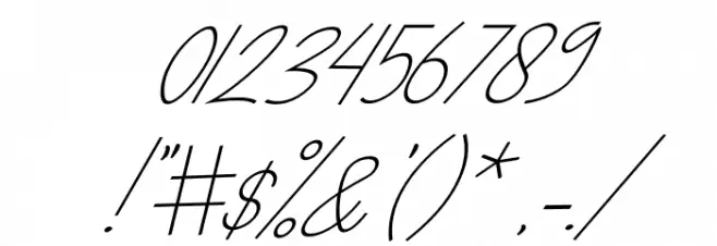 Box Spagethy Italic Font OTHER CHARS