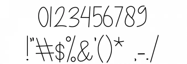 Box Spagethy Font OTHER CHARS