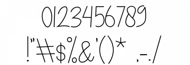 Box Spagethy Font OTHER CHARS